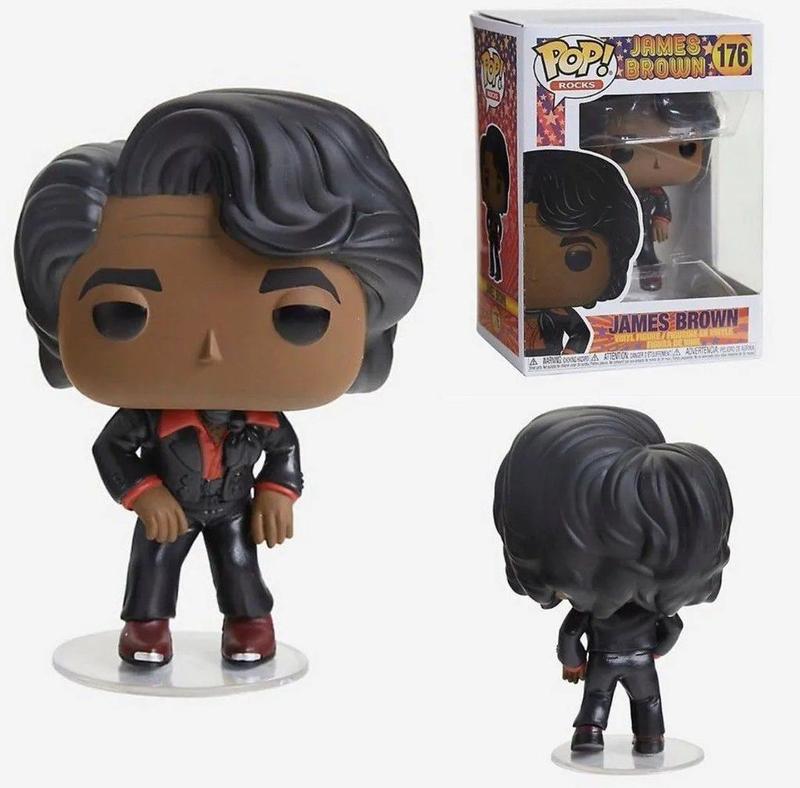 Boneco Funko Pop - Figura James Brown 176 - Rocks Original - Funko